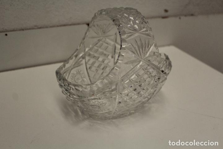 Antig&uuml;edades: cesta cristal de bohemia - Foto 1