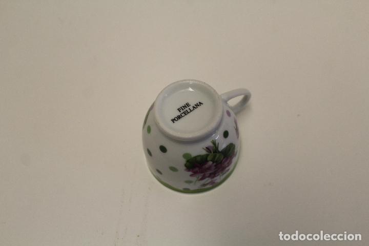 Antig&uuml;edades: taza fine porcelain - Foto 3