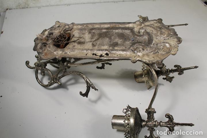 Antig&uuml;edades: APLIQUE ANTIGUO DE METAL - Foto 2