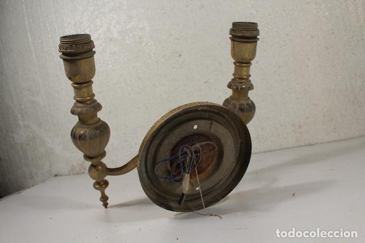 Antig&uuml;edades: APLIQUE ANTIGUO DE METAL - Foto 4