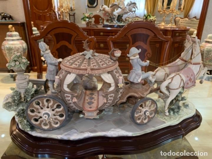 Antig&uuml;edades: Figura lladro &rdquo; la huida de la cenicienta&rdquo; - Foto 5