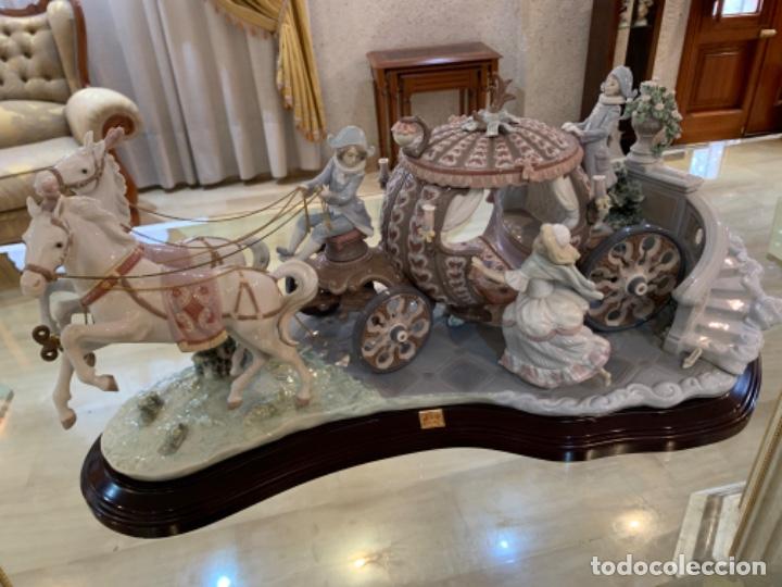 Antig&uuml;edades: Figura lladro &rdquo; la huida de la cenicienta&rdquo; - Foto 7