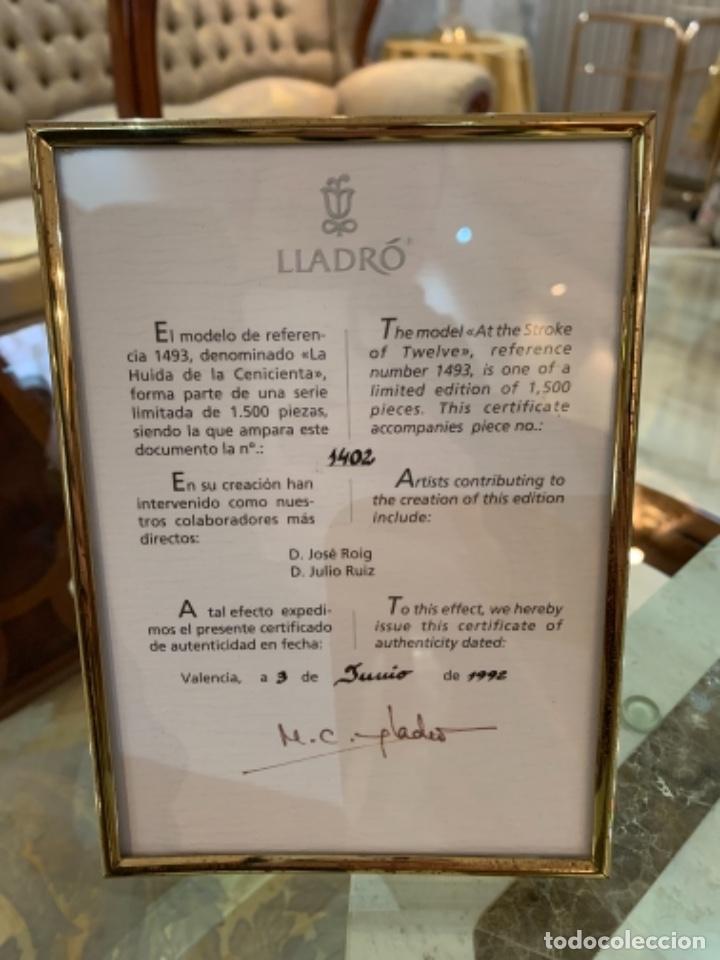 Antig&uuml;edades: Figura lladro &rdquo; la huida de la cenicienta&rdquo; - Foto 8