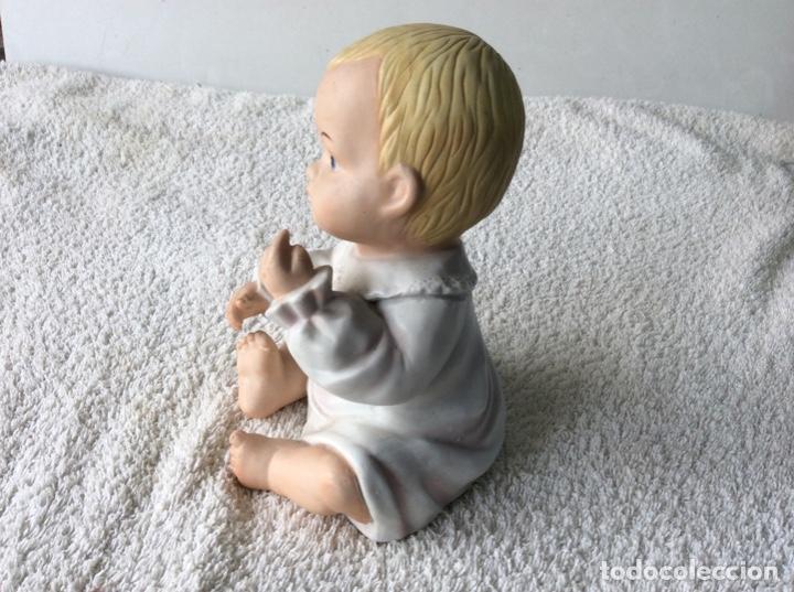 Antig&uuml;edades: Figura de cer&aacute;mica beb&eacute; - Foto 3