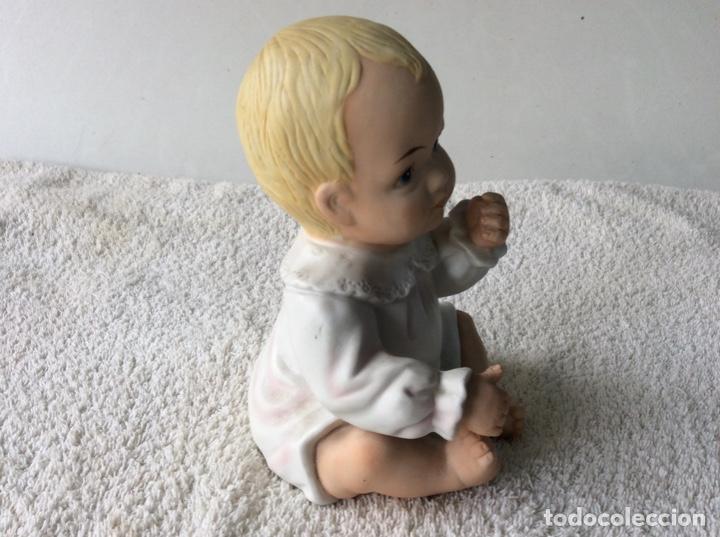 Antig&uuml;edades: Figura de cer&aacute;mica beb&eacute; - Foto 4