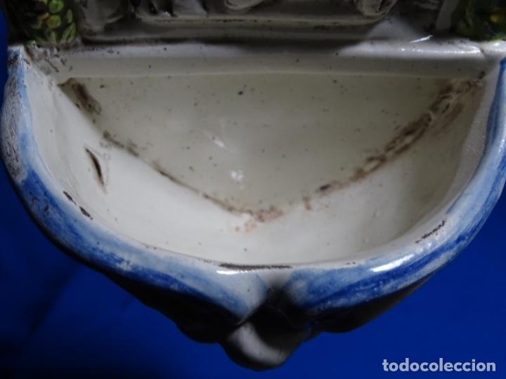 Antig&uuml;edades: ANTIGUA BENDITERA DE CER&Aacute;MICA. - Foto 7