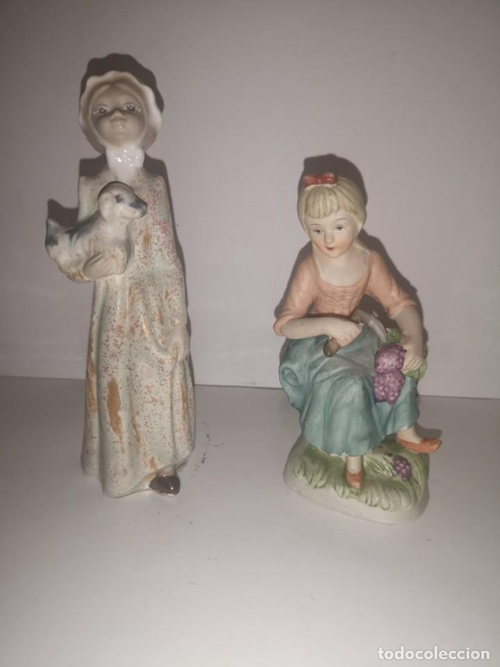 Antiquit&eacute;s: Figura de porcelana Ram&oacute;n Inglesy otra