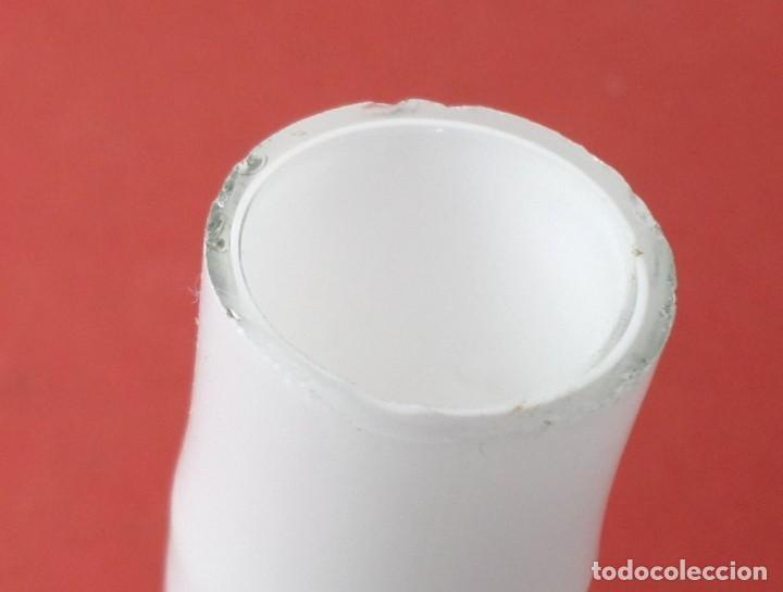 Antig&uuml;edades: vela de l&aacute;mpara de opalina - Solo funda sin casquillo - Foto 4