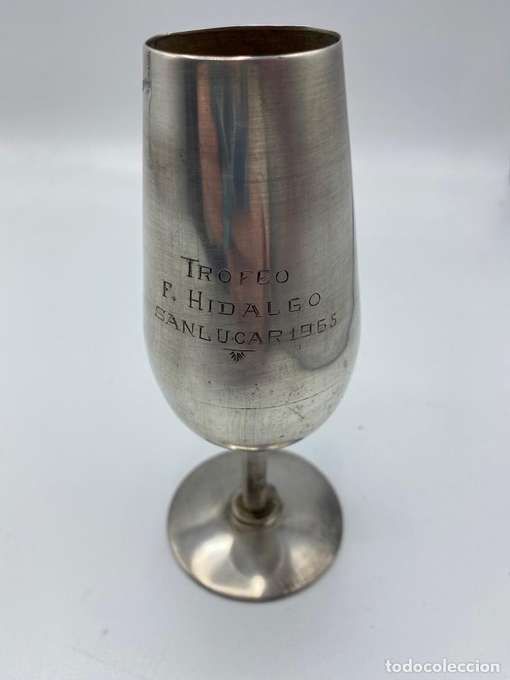 Antiquit&auml;ten: COPA. TROFEO F. HIDALGO. SANLUCAR DE BARRAMEDA, 1965.