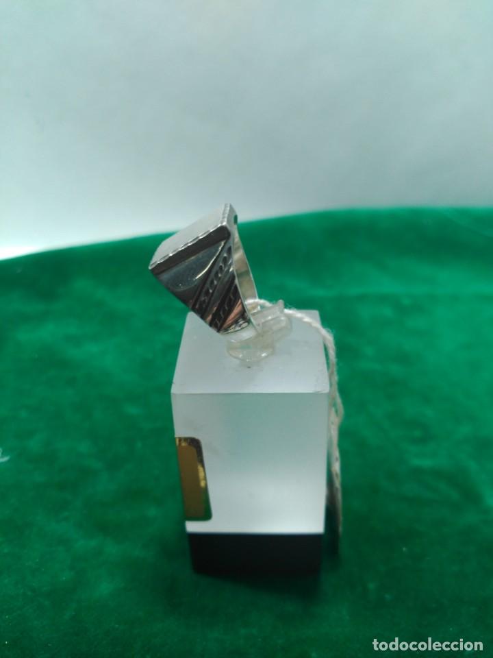 Antig&uuml;edades: sortija caballero plata - Foto 2