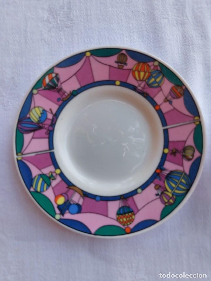 Antig&uuml;edades: LOTE DE TAZA CON PLATO - Foto 5