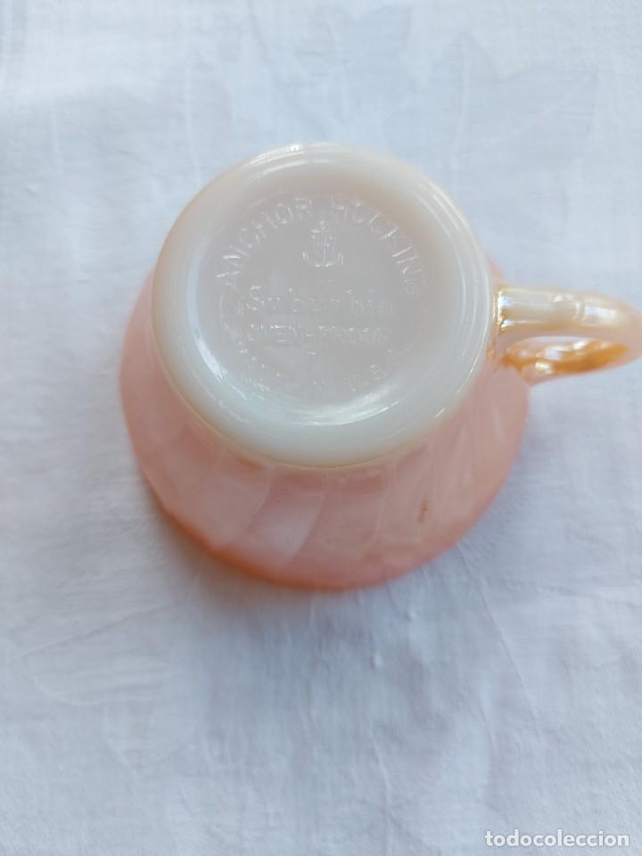 Antig&uuml;edades: LOTE DE 4 TAZAS CON PLATO - Foto 3