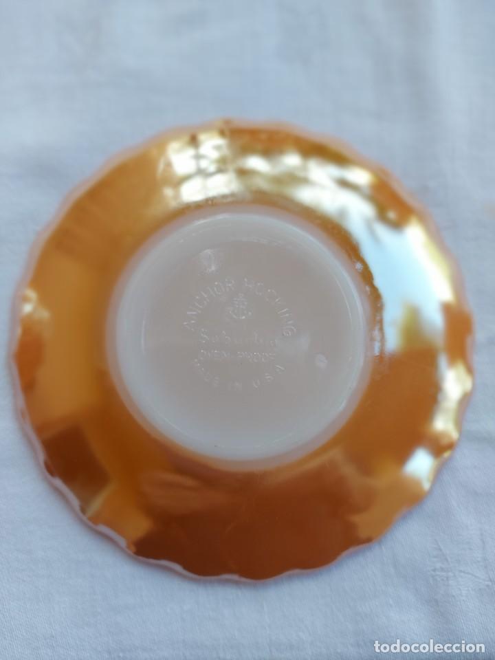 Antig&uuml;edades: LOTE DE 4 TAZAS CON PLATO - Foto 4