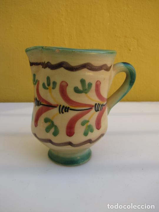 Antig&uuml;edades: 15.- Jarrita manises 10 cm - Foto 2