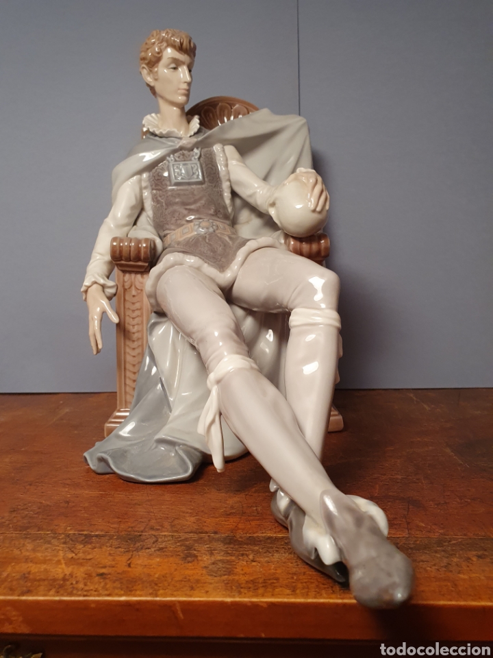 Antig&uuml;edades: LLADRO - Hamlet y Yorick - Foto 3