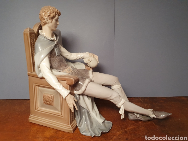Antig&uuml;edades: LLADRO - Hamlet y Yorick - Foto 4
