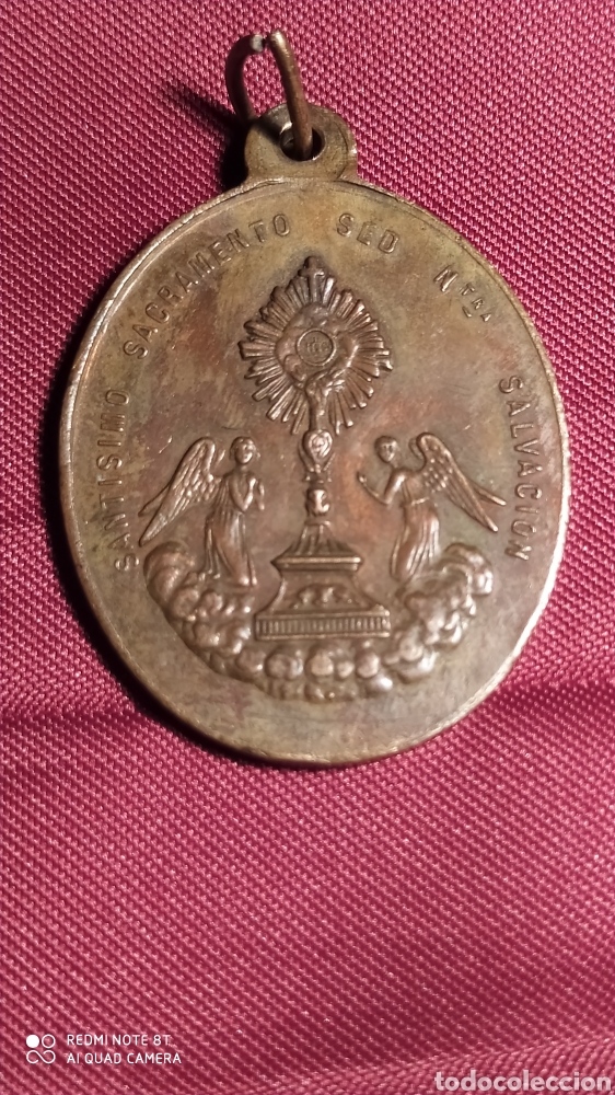 Antig&uuml;edades: MEDALLA CORAZ&Oacute;N DE JESUS - Foto 2