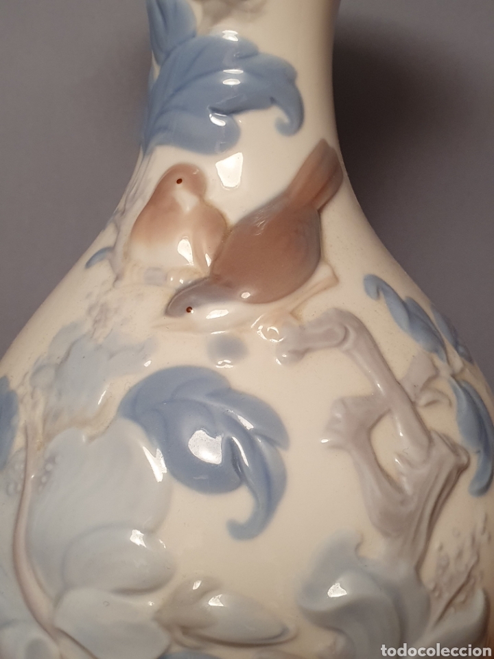 Antig&uuml;edades: LLADRO - Florero Gorriones - Foto 5