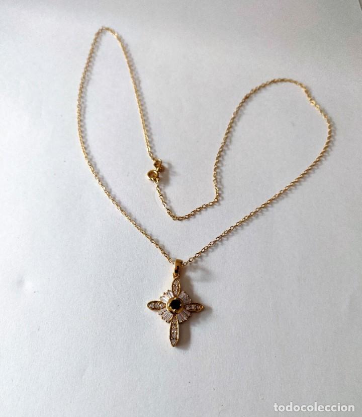 Antig&uuml;edades: Colgante Plata chapada en Oro - Foto 1
