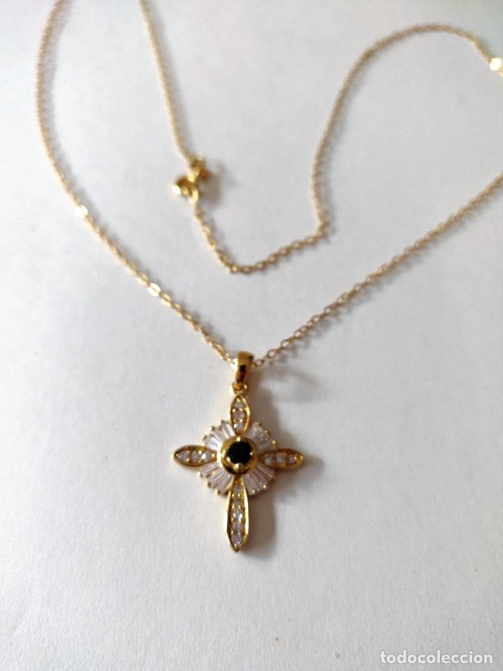 Antig&uuml;edades: Colgante Plata chapada en Oro - Foto 2