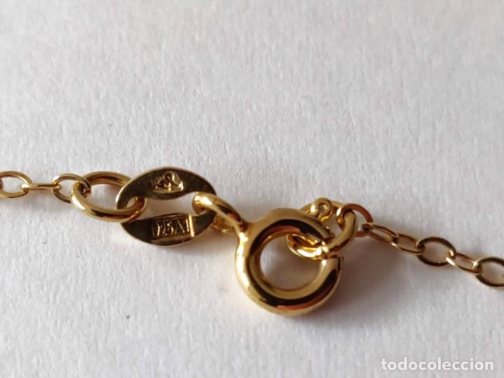 Antig&uuml;edades: Colgante Plata chapada en Oro - Foto 3