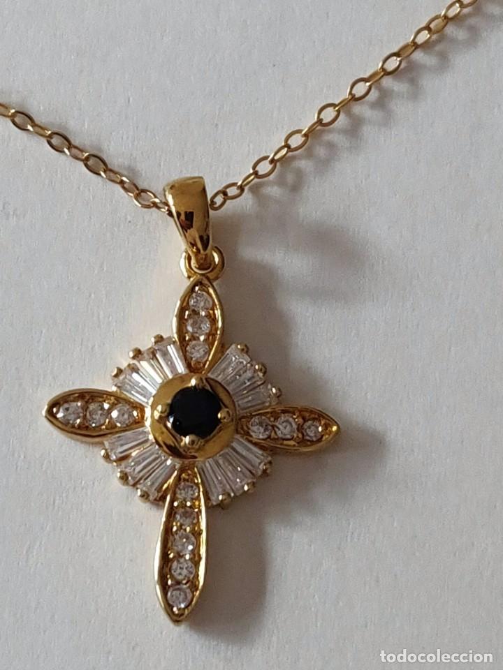 Antig&uuml;edades: Colgante Plata chapada en Oro - Foto 5