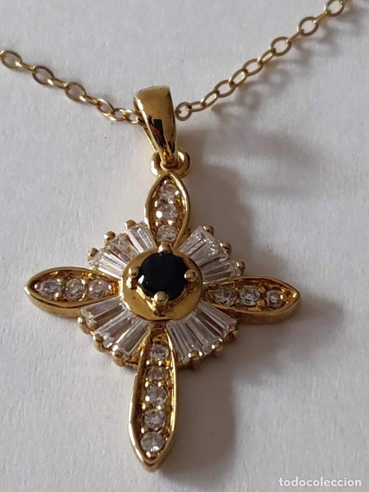 Antig&uuml;edades: Colgante Plata chapada en Oro - Foto 6