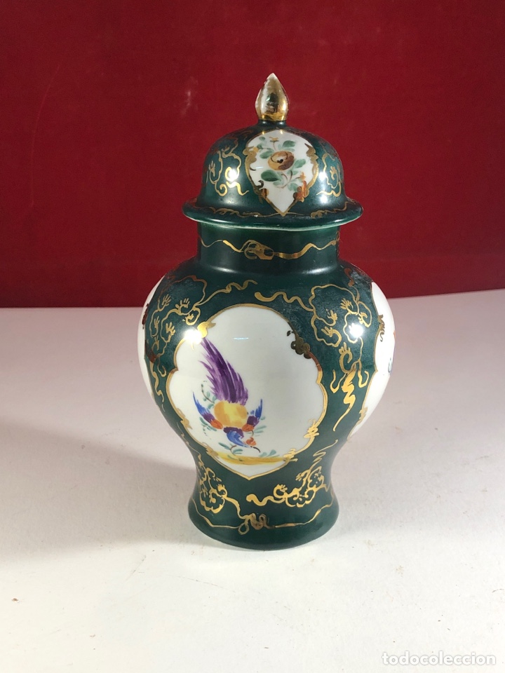 Antig&uuml;edades: JARR&Oacute;N PORCELANA VERDE - Foto 1