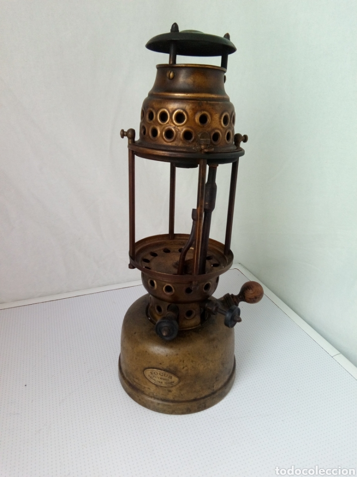 Antig&uuml;edades: QUINQUE LINTERNA FAROL FOCUS - Foto 1