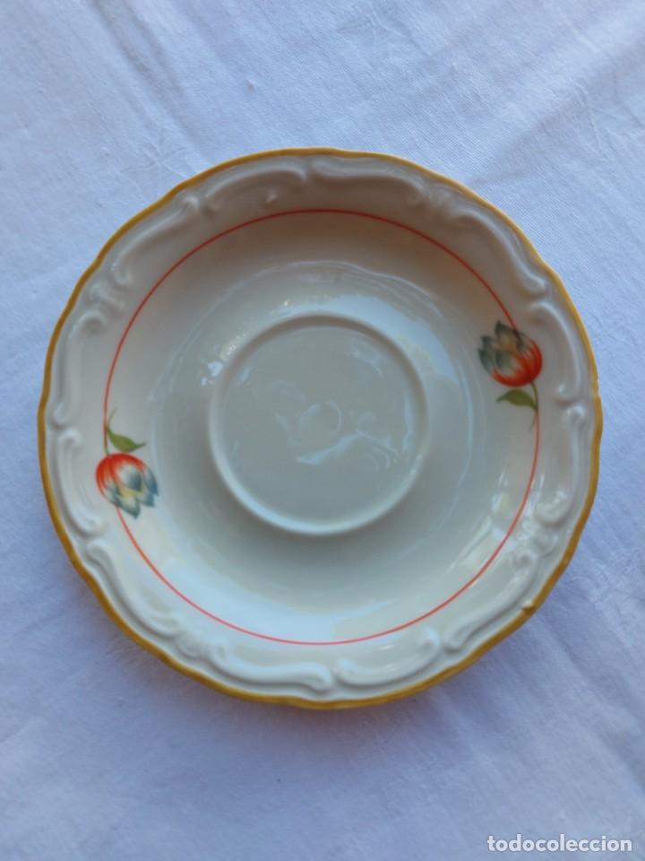Antig&uuml;edades: TAZA ANTIGUA CON PLATILLO - Foto 3