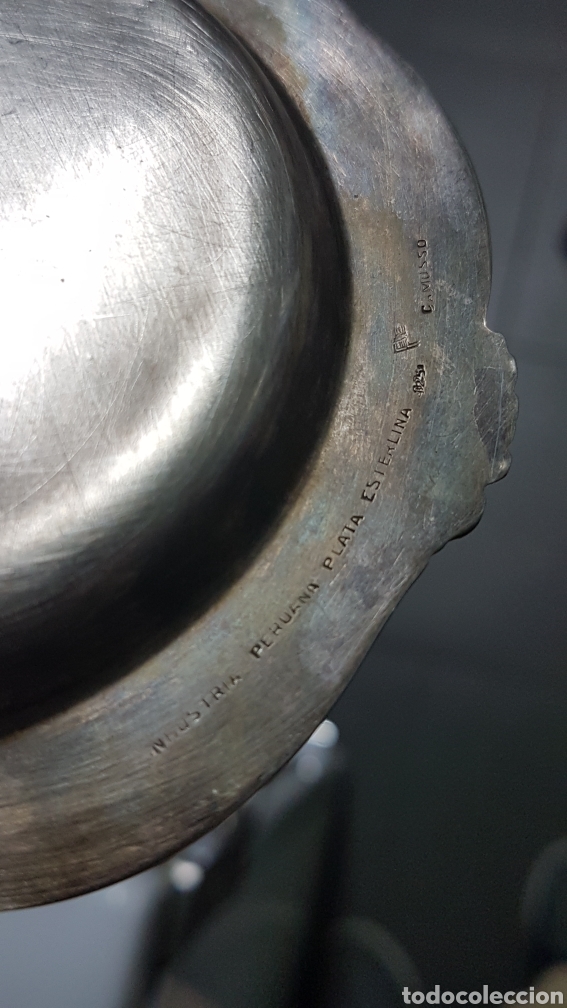 Antig&uuml;edades: BANDEJITA DE PLATA CONTRASTADA - Foto 3