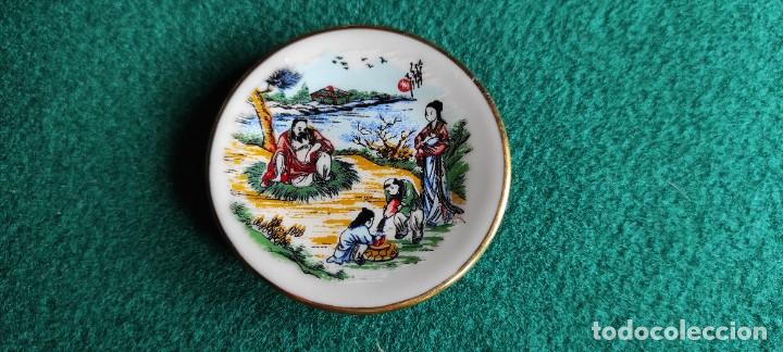 Antig&uuml;edades: PLATITO DE PORCELANA CHINA - Foto 1