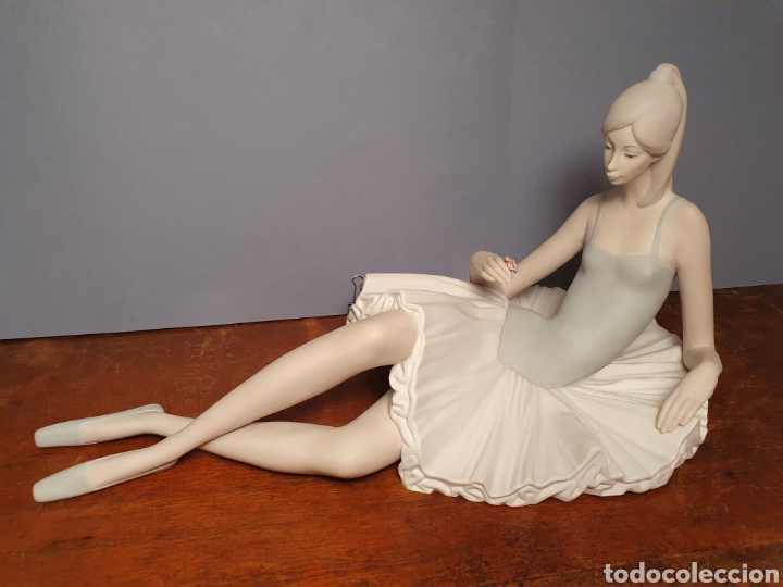 Antig&uuml;edades: Bailarina sentada - LLADRO - Foto 4