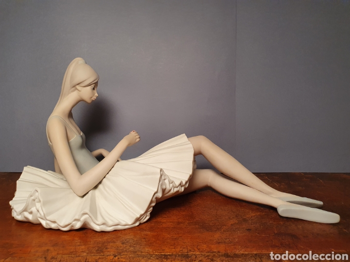 Antig&uuml;edades: Bailarina sentada - LLADRO - Foto 7
