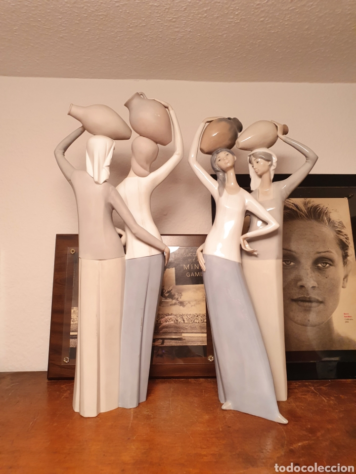 Antig&uuml;edades: LLADRO - Aguadoras (2 figuras) - Foto 1
