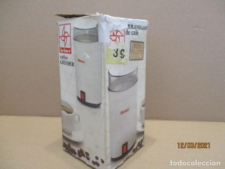 Antig&uuml;edades: Molinillo de caf&eacute; kelner modelo k0 a&ntilde;os 70 va con caja Made in spain funciona ok vintage atrezzo