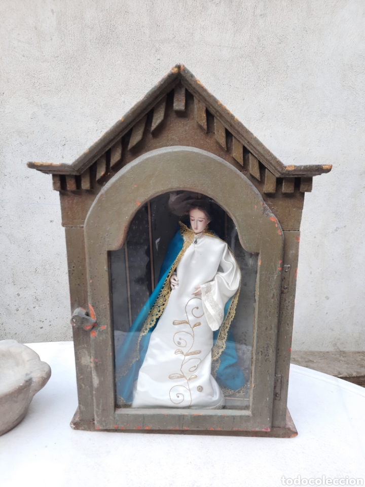Antig&uuml;edades: Capilla madera - Foto 4