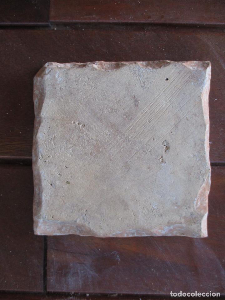 Antig&uuml;edades: Azulejo pintado siglo XVI - Foto 2