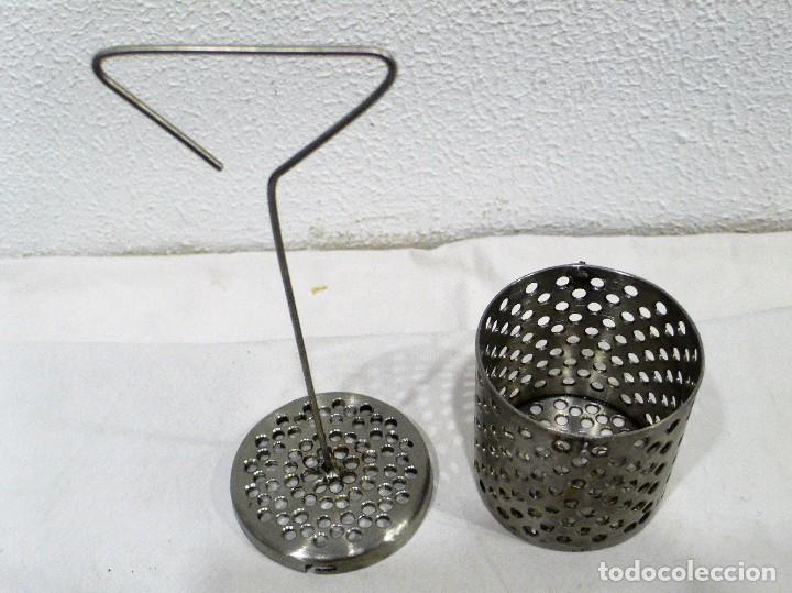 Antig&uuml;edades: JAULA PARA GRILLOS EN ACERO INOXIDABLE - Foto 2