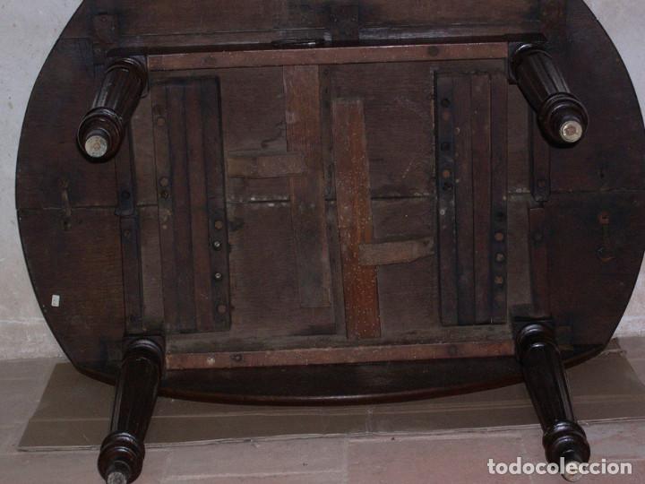 Antig&uuml;edades: MESA EN CAOBA ESTILO LOUIS-PHILIPPE C. 1870 - Foto 7