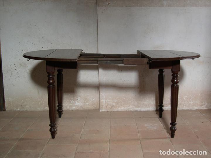 Antig&uuml;edades: MESA EN CAOBA ESTILO LOUIS-PHILIPPE C. 1870 - Foto 9