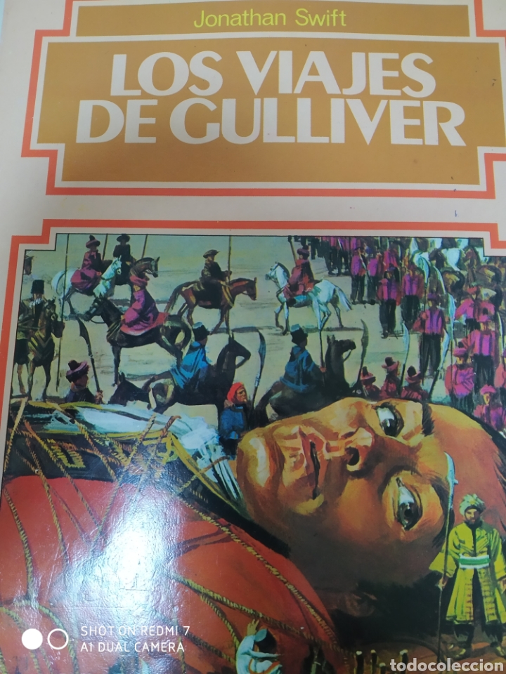 Antig&uuml;edades: Los viajes de Gulliver.JonatanSwift.1984.Ediciones Bruguera.