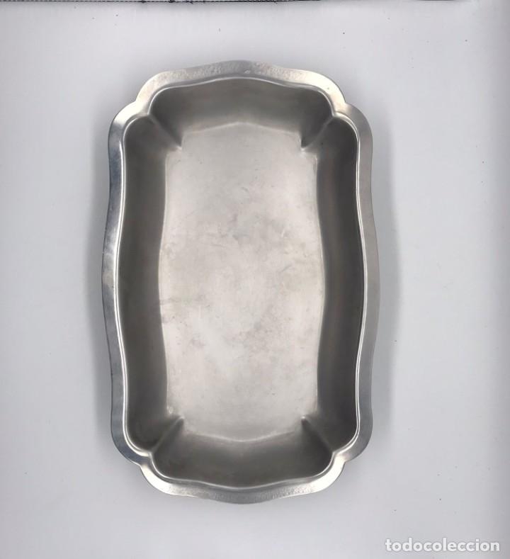 Antig&uuml;edades: BANDEJA DE SERVICIO - ALUMINIO - Foto 1