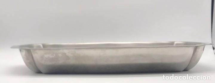 Antig&uuml;edades: BANDEJA DE SERVICIO - ALUMINIO - Foto 4