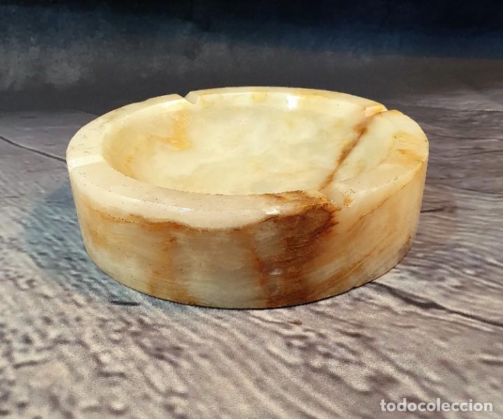 Antiquit&eacute;s: GRAN CENICERO DE MARMOL PORTUGES 20 CM