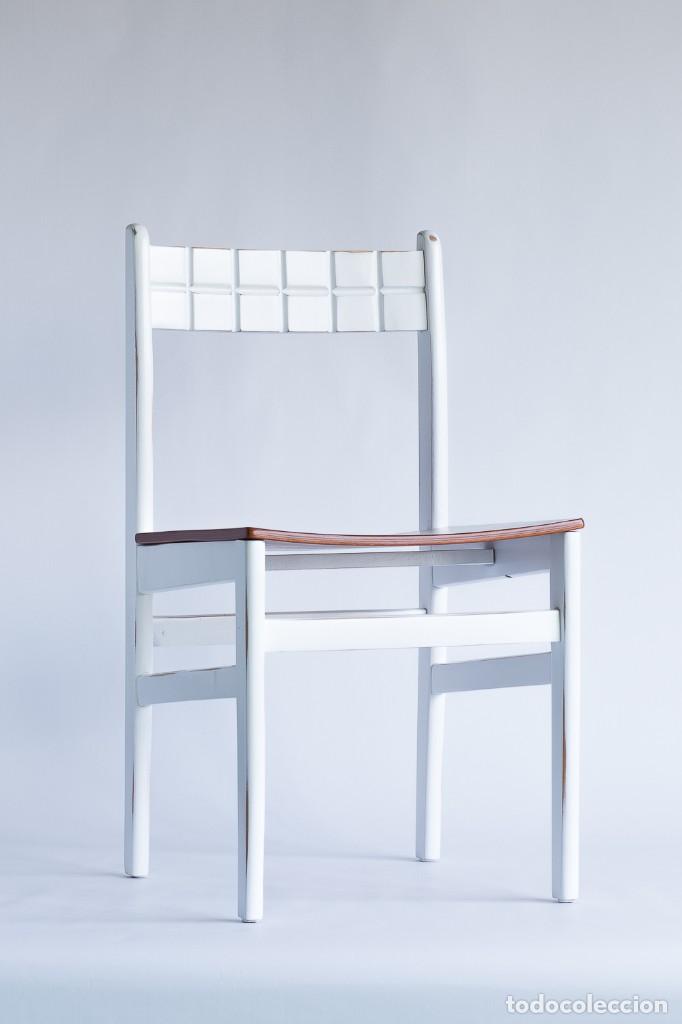 Antig&uuml;edades: SILLA ASIENTO MADERA - Foto 1