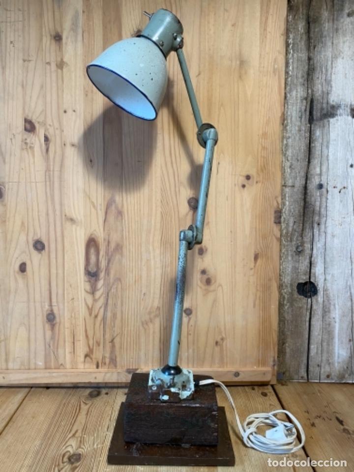 Antig&uuml;edades: Lampara industrial Jielde - Foto 14