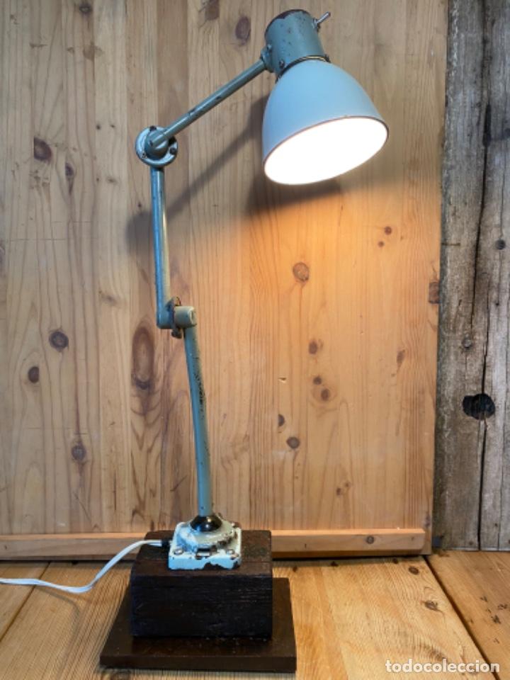 Antig&uuml;edades: Lampara industrial Jielde - Foto 15