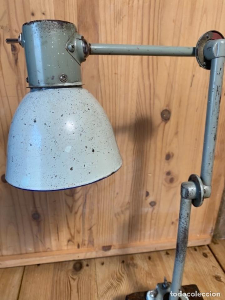 Antig&uuml;edades: Lampara industrial Jielde - Foto 19