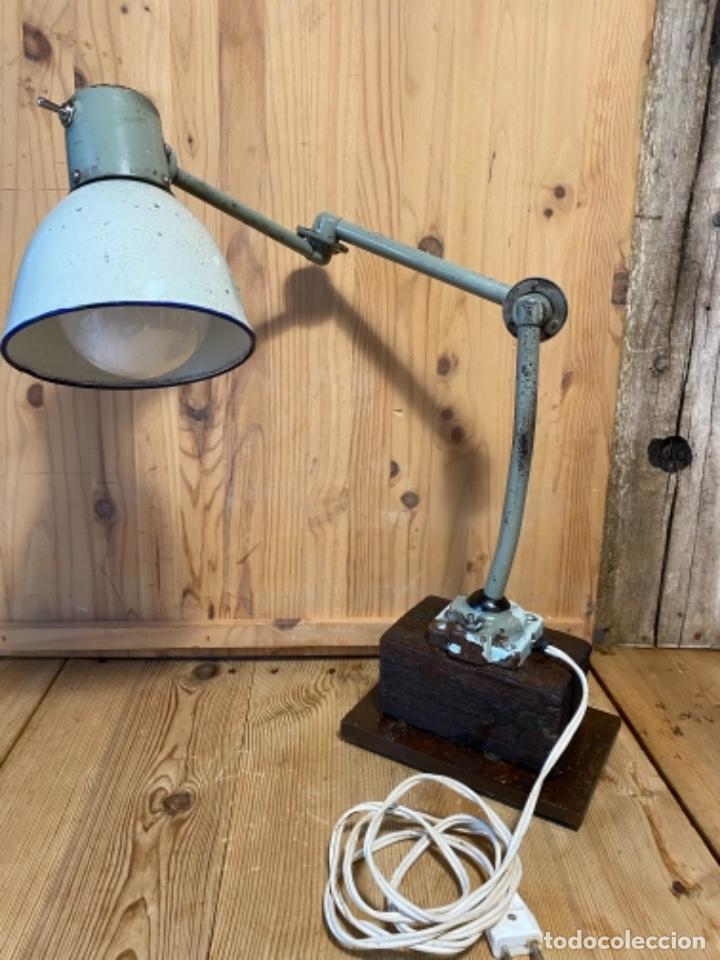 Antig&uuml;edades: Lampara industrial Jielde - Foto 24